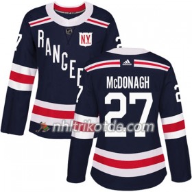 New York Rangers Trikot Ryan McDonagh 27 Adidas 2017-2018 Navy Blue 2018 Winter Classic Authentic - Dame